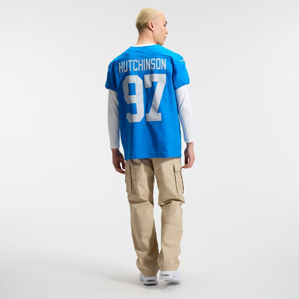 Aidan Hutchinson Detroit Lions Alternate Vapor F.U.S.E. Elite Jersey - Blue