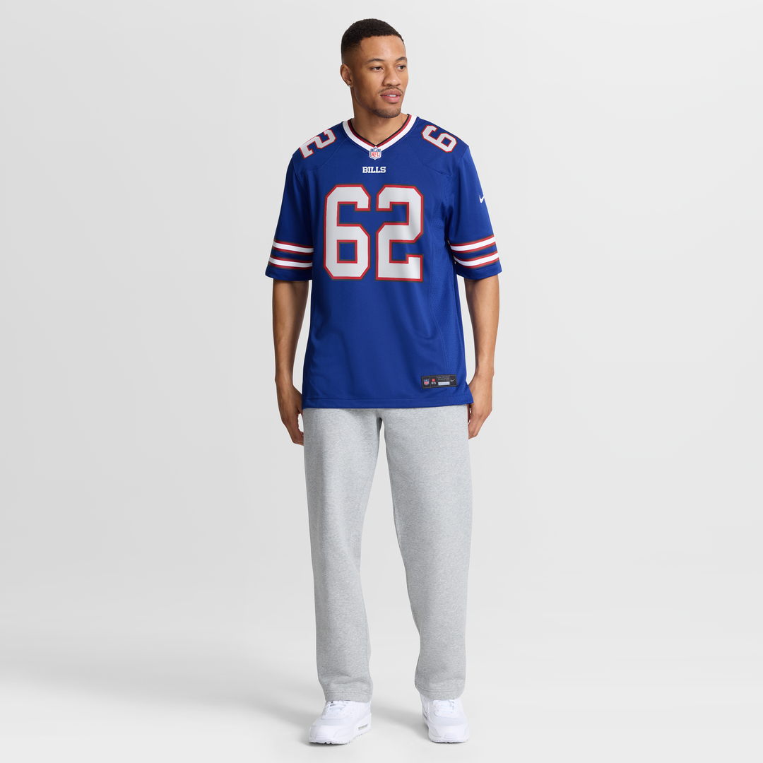 Sedrick Van Pran-Granger Buffalo Bills Game Jersey - Royal
