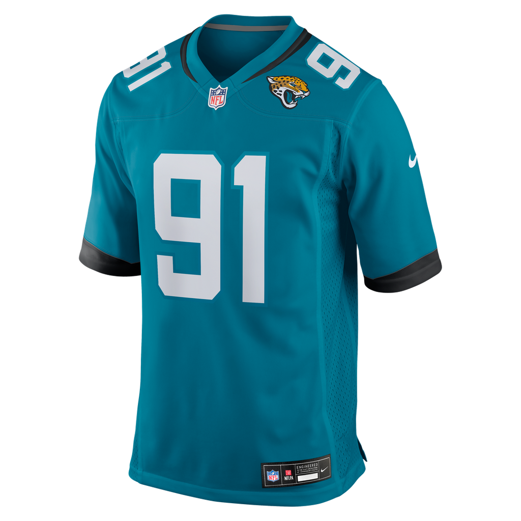 Arik Armstead Jacksonville Jaguars Team Game Jersey - Teal