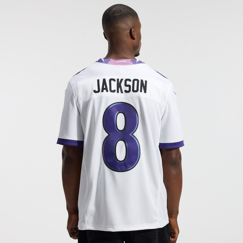 Lamar Jackson Baltimore Ravens Vapor F.U.S.E. Stitched Limited Jersey - White