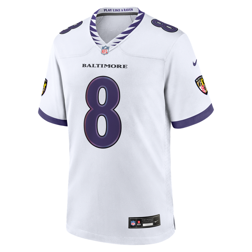 Lamar Jackson Baltimore Ravens Alternate Game Jersey - Black