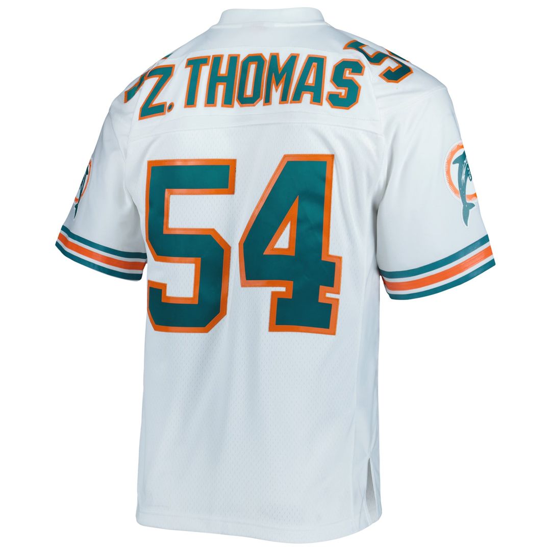 Zach Thomas Miami Dolphins Mitchell & Ness Legacy Replica Jersey - Aqua