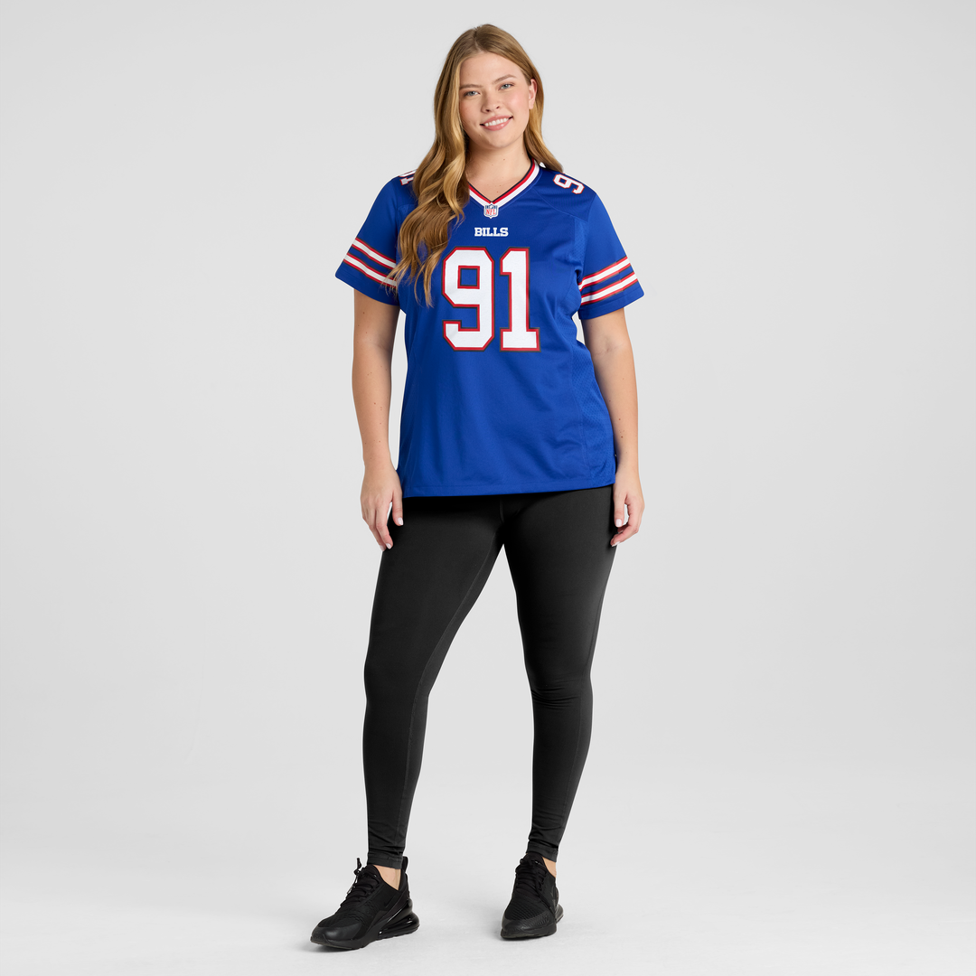 Ed Oliver Buffalo Bills Women's Game Jersey - Royal