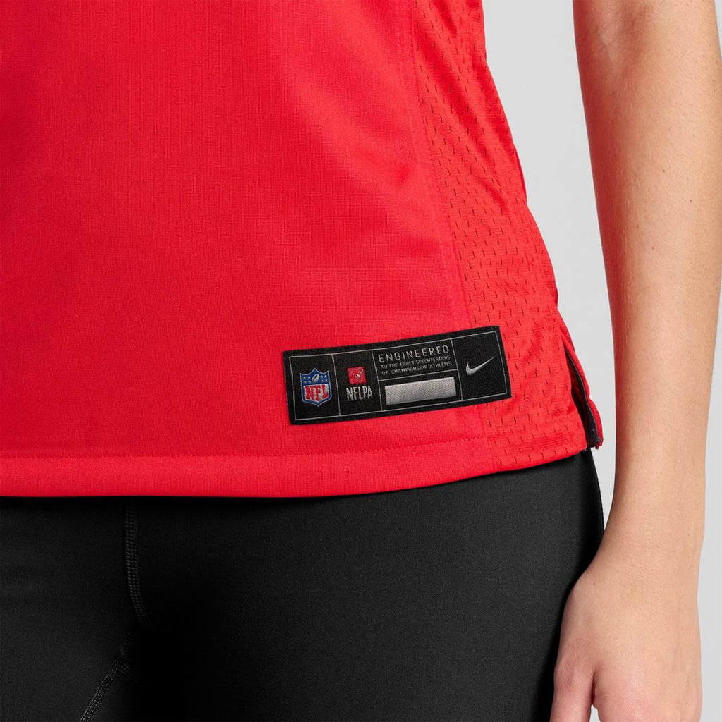 Jaylon Moore Kansas City Chiefs Women's Team Game Jersey - Red
