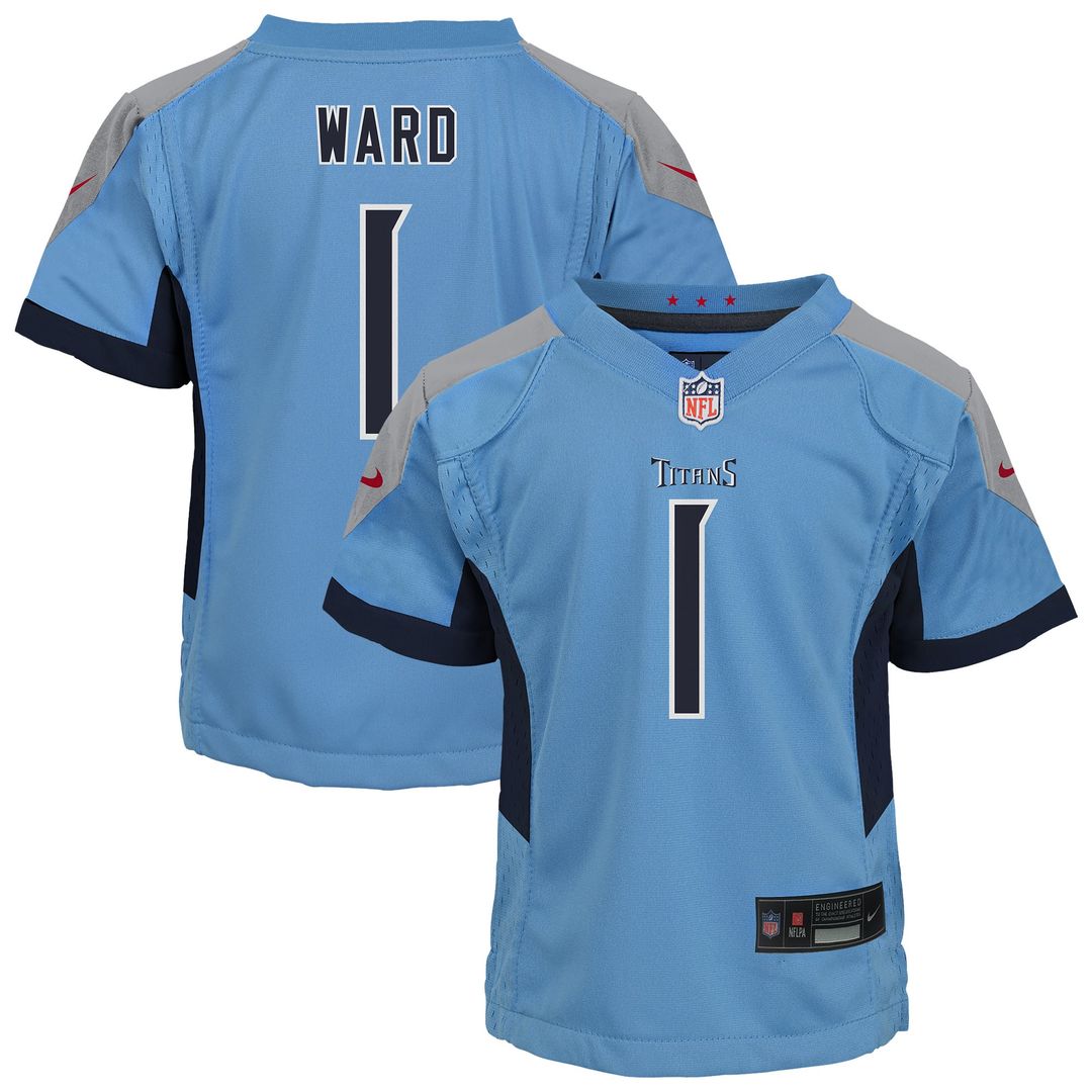 Cameron Ward Tennessee Titans Infant Team Player Game Jersey - Light Blue