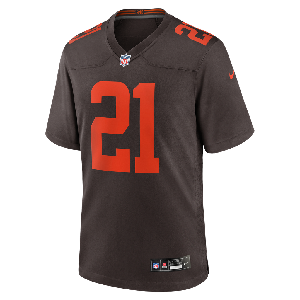 Denzel Ward Cleveland Browns Alpha Dawg Game Jersey - Brown
