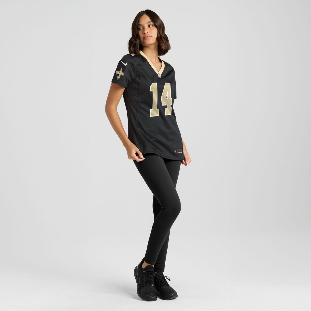 Devaughn Vele New Orleans Saints Women's Team Game Jersey - Black