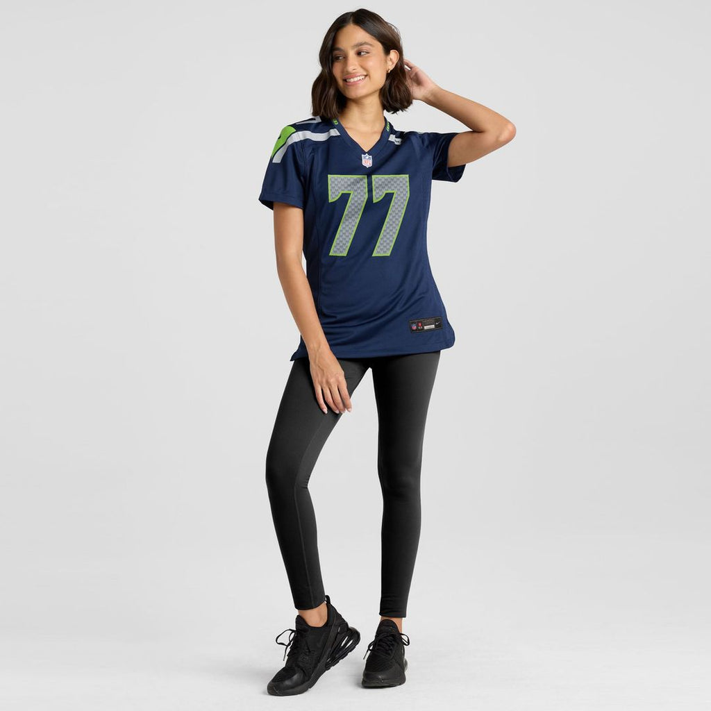Bryce Cabeldue Seattle Seahawks Women's Team Game Jersey - College Navy