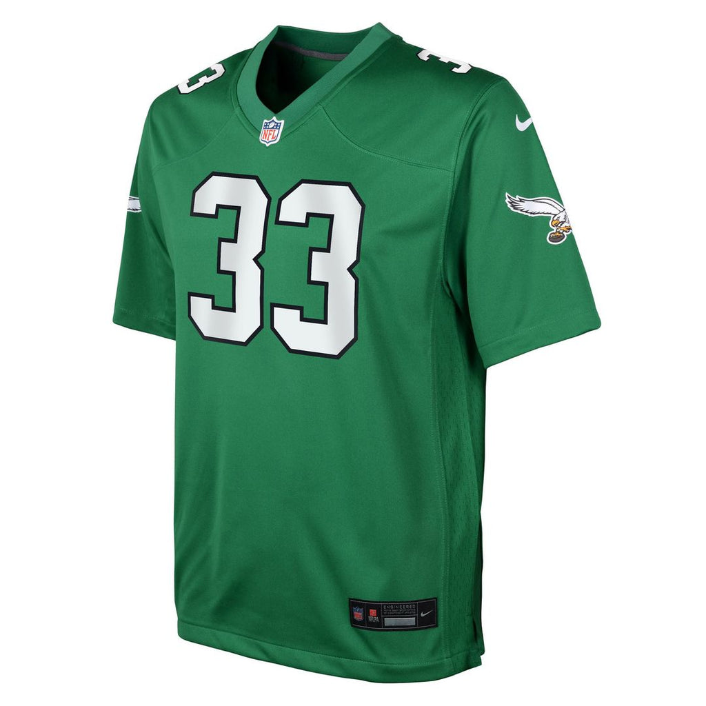 Cooper DeJean Philadelphia Eagles Youth Game Player Jersey - Midnight Green