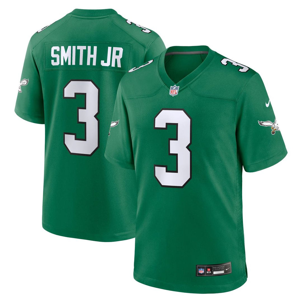 Nolan Smith Philadelphia Eagles Alternate Game Jersey - Kelly Green