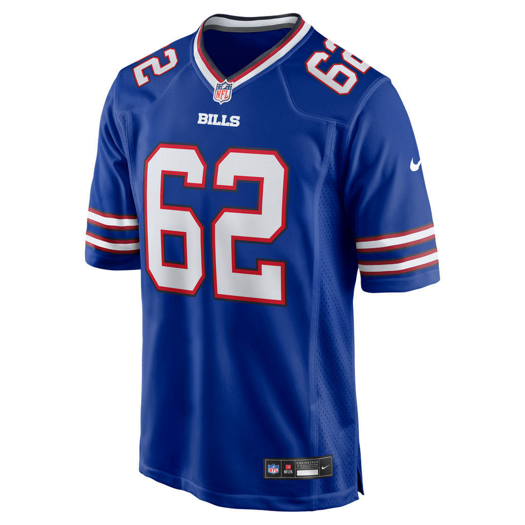 Sedrick Van Pran-Granger Buffalo Bills Game Jersey - Royal
