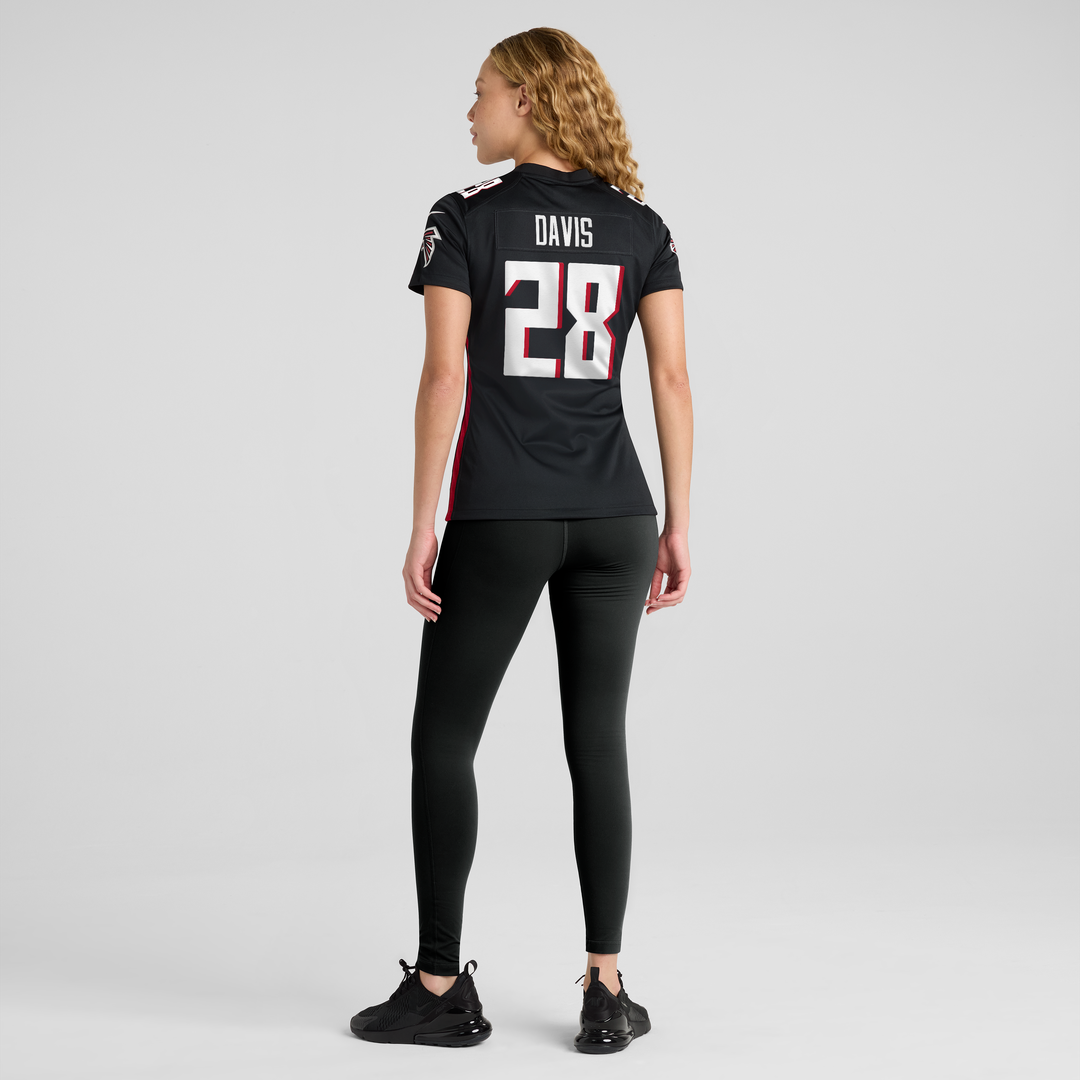 Mike Davis Atlanta Falcons Women's Game Player Jersey - Black
