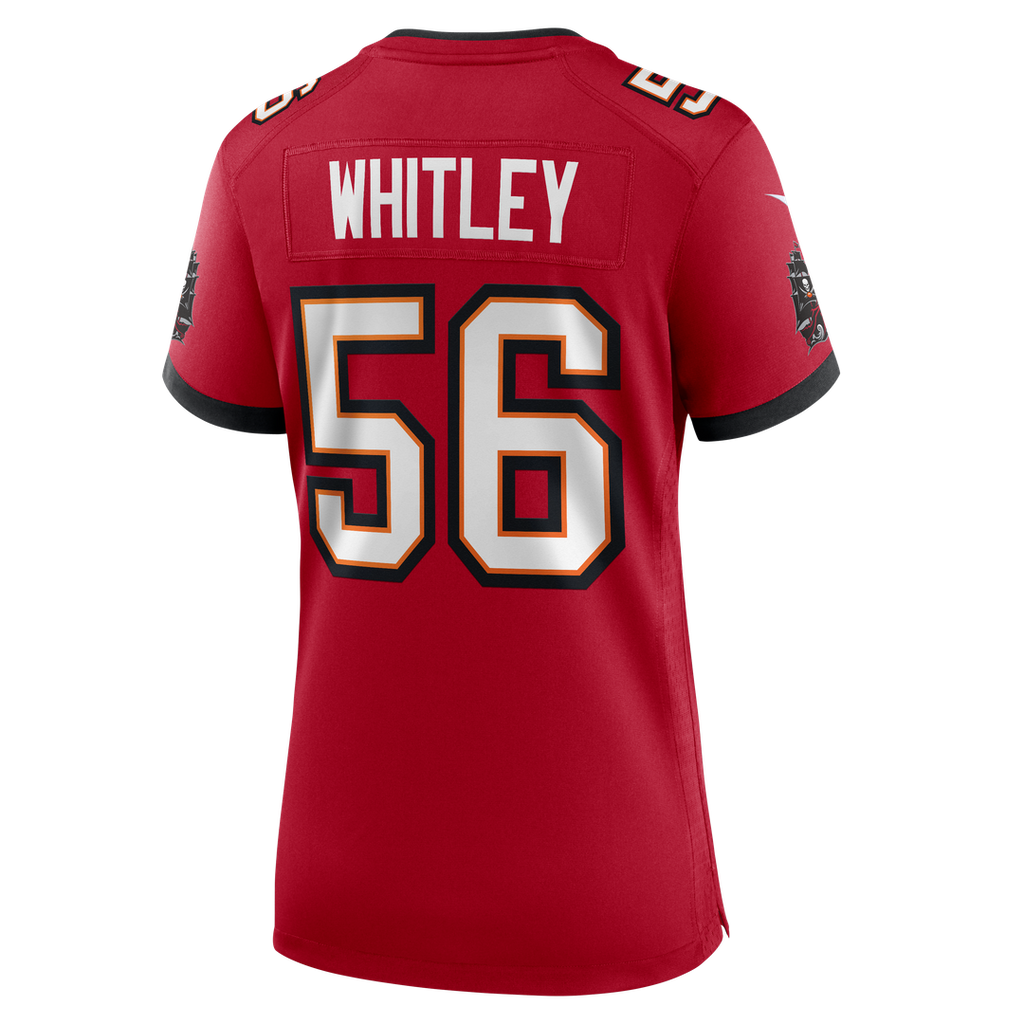 Benton Whitley Tampa Bay Buccaneers Women's Team Game Jersey - Red