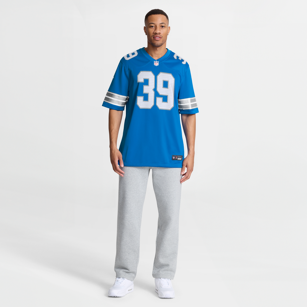 Jake Bates Detroit Lions Team Game Jersey - Blue
