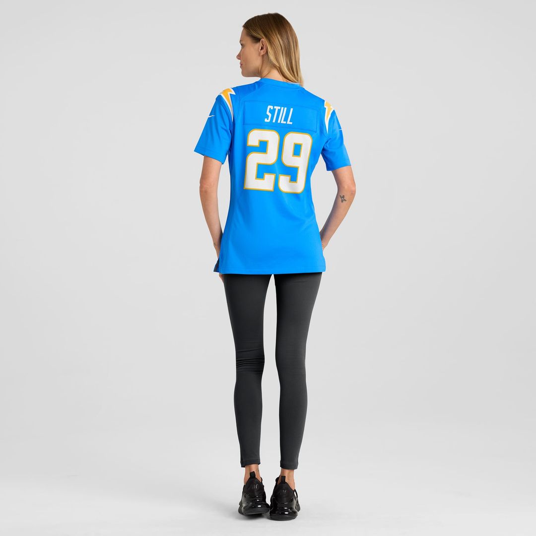 Tarheeb Still Los Angeles Chargers Women's Game Jersey - Powder Blue