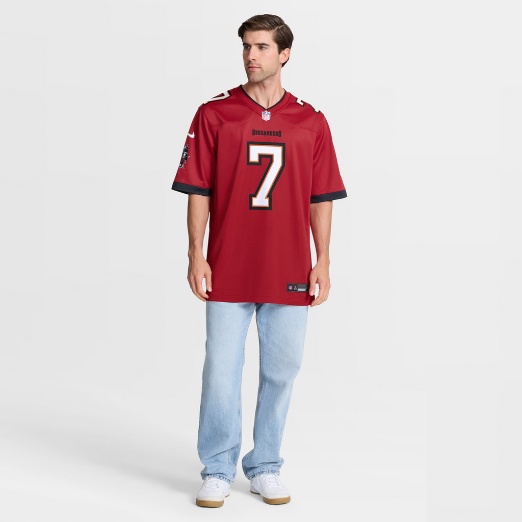 Bucky Irving Tampa Bay Buccaneers Game Jersey - White