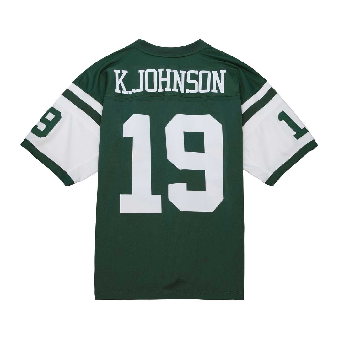 Keyshawn Johnson New York Jets Mitchell & Ness Legacy Replica Jersey - Kelly Green