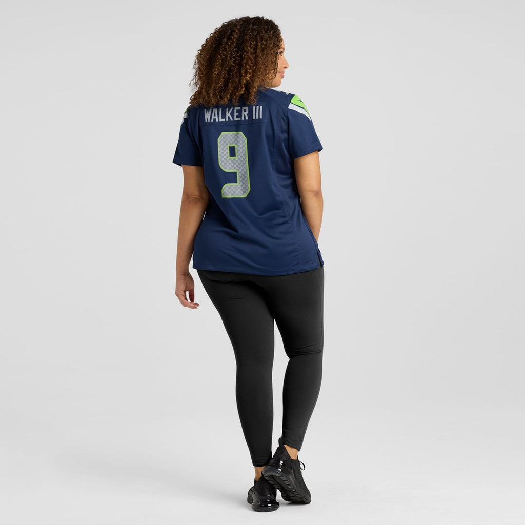 Kenneth Walker III Seattle Seahawks Women's Player Jersey - Navy