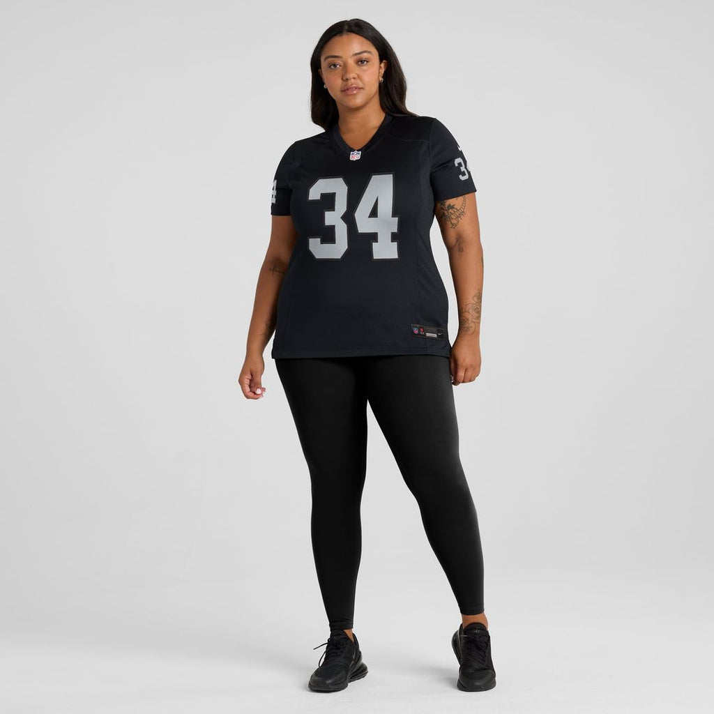 Bo Jackson Las Vegas Raiders Women's Game Retired Player Jersey - Black
