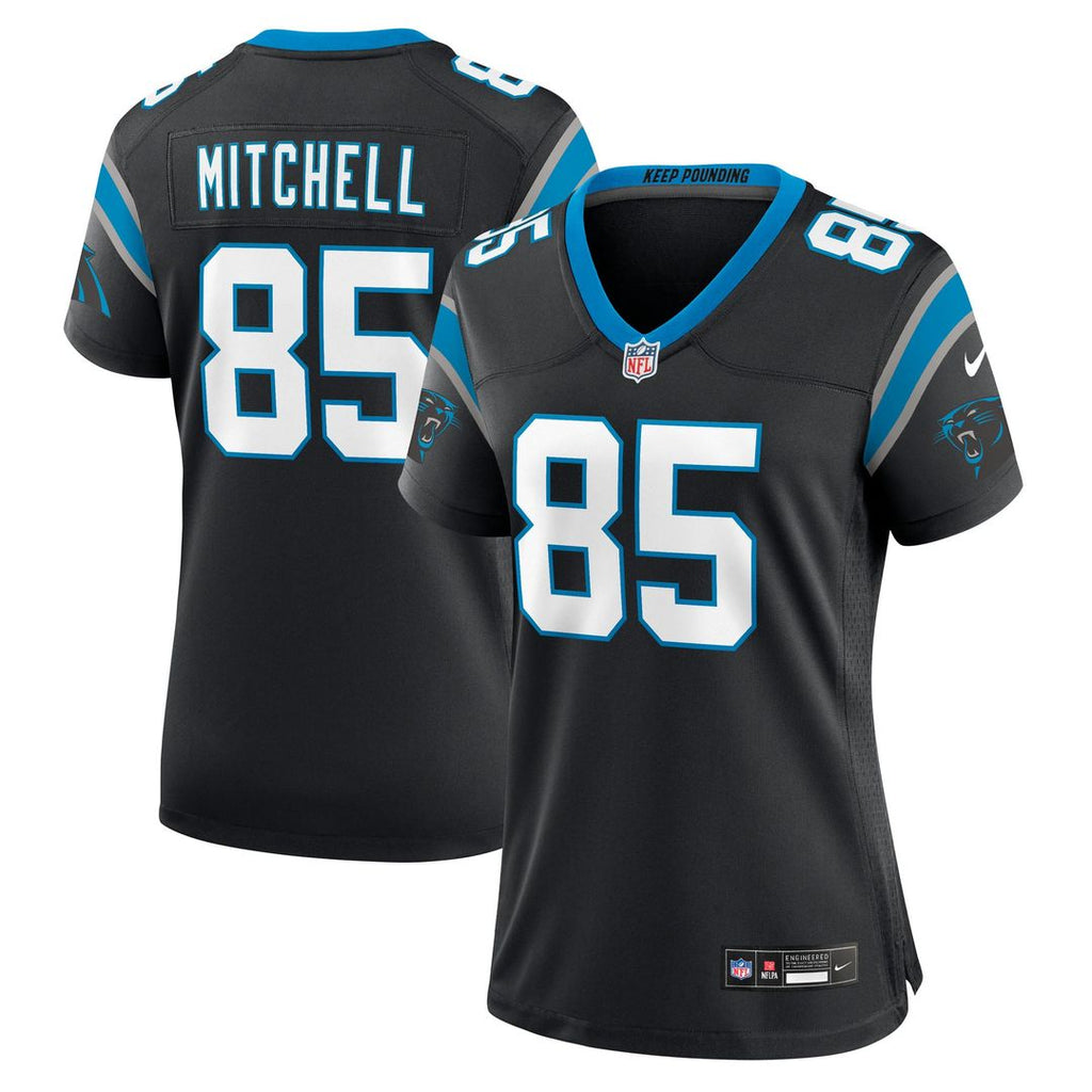 James Mitchell Carolina Panthers Women's Team Game Jersey - Black