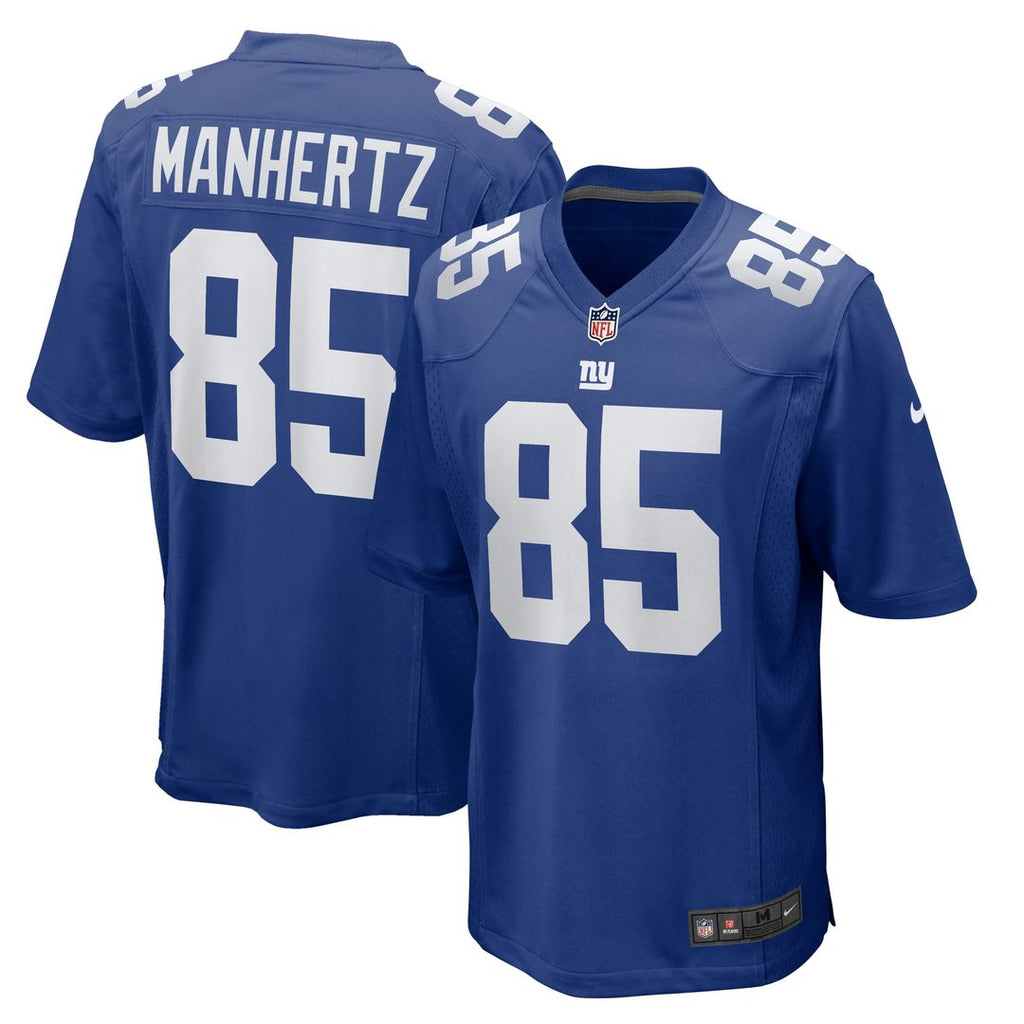Chris Manhertz New York Giants Team Game Jersey - Royal