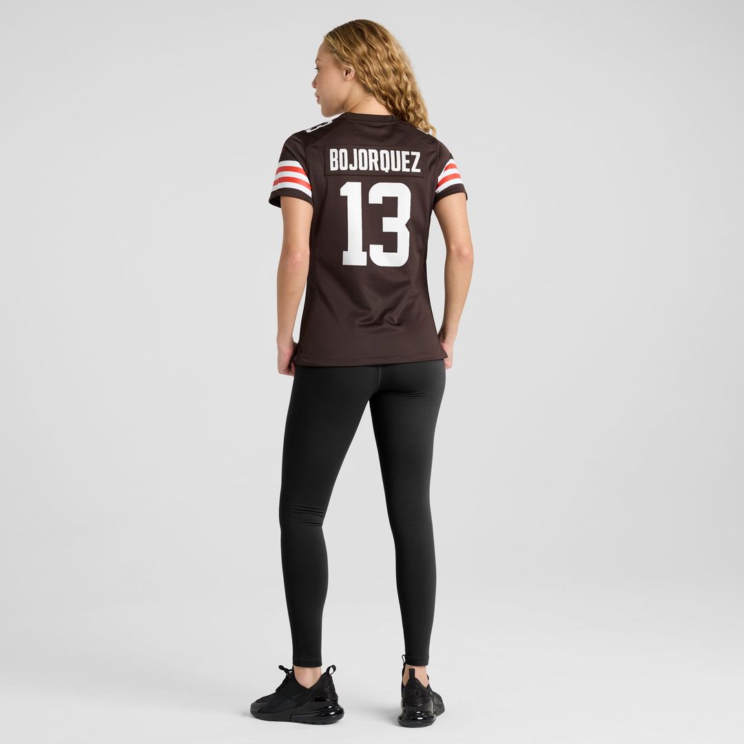 Corey Bojorquez Cleveland Browns Women's Game Jersey - Brown