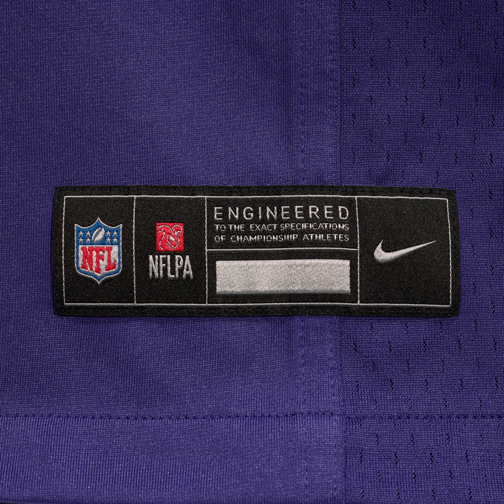 Cornelius Johnson Baltimore Ravens Team Game Jersey - Purple