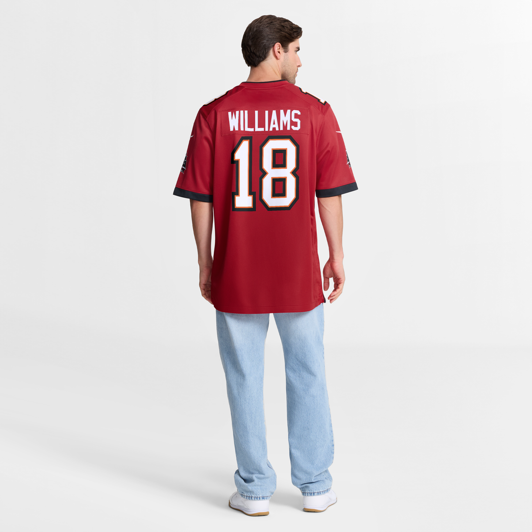 Josh Williams Tampa Bay Buccaneers Team Game Jersey - Red