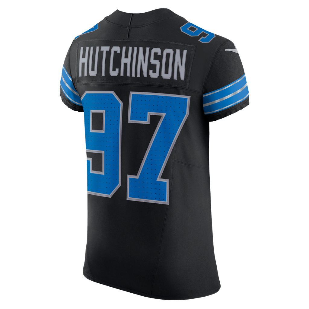 Aidan Hutchinson Detroit Lions Alternate Vapor F.U.S.E. Elite Jersey - Black