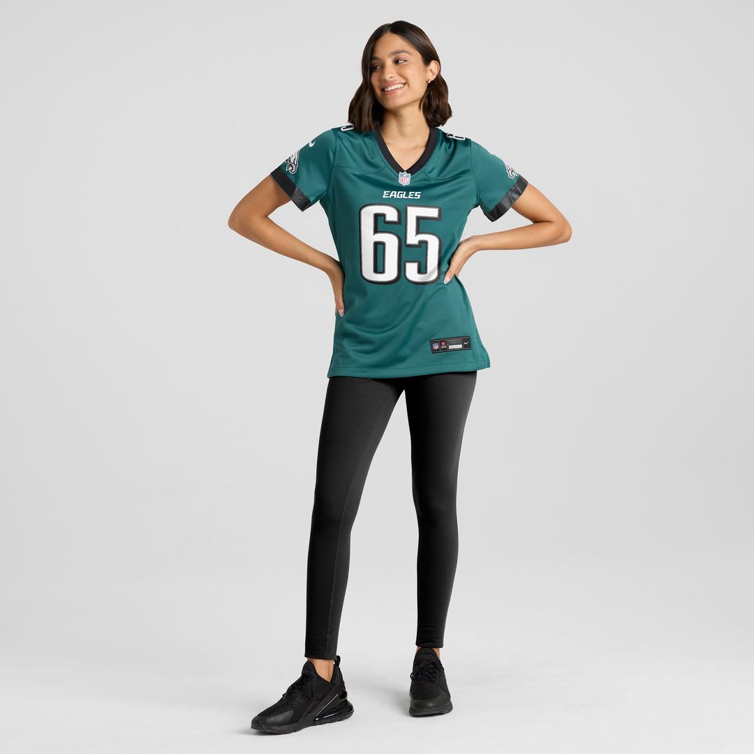 Lane Johnson Philadelphia Eagles Women's Alternate Game Jersey - Kelly Green