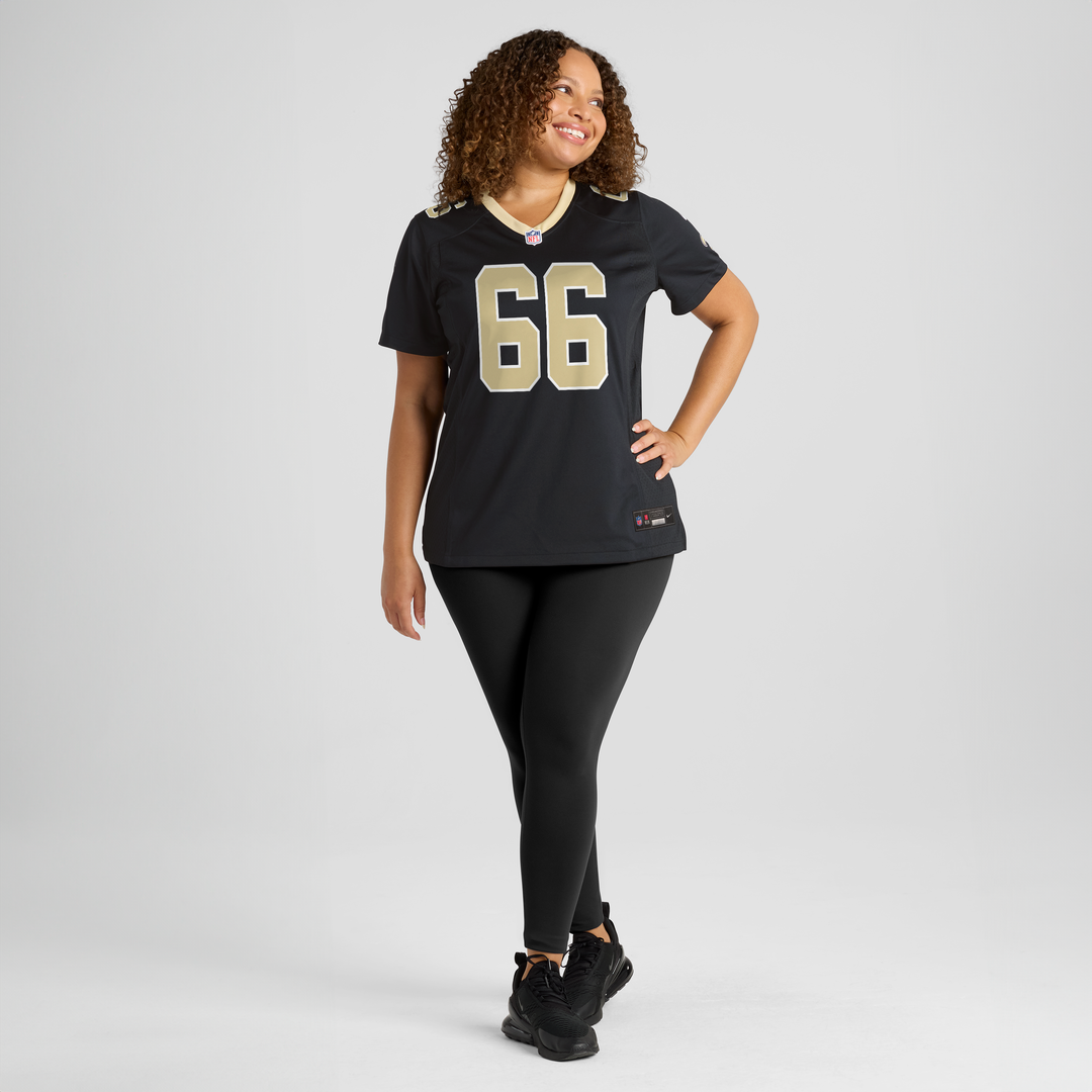 William Sherman New Orleans Saints Women's Team Game Jersey - Black
