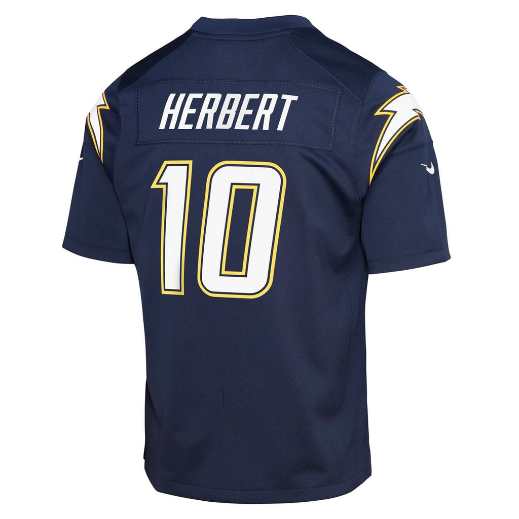 Justin Herbert Los Angeles Chargers Youth Alternate Super Chargers Game Player Jersey - Navy