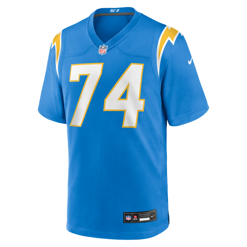 Austin Deculus Los Angeles Chargers Team Game Jersey - Powder Blue