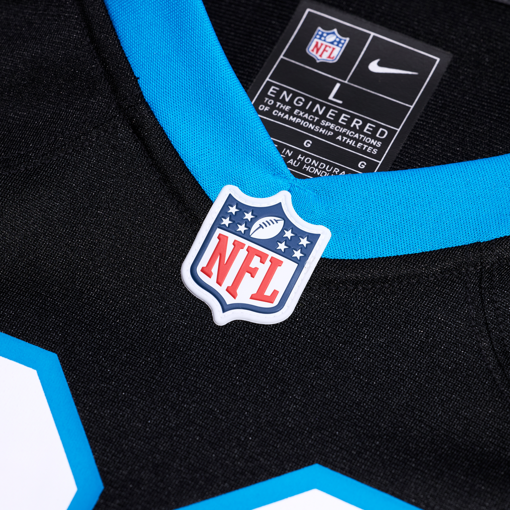 Nick Samac Carolina Panthers Team Game Jersey - Black