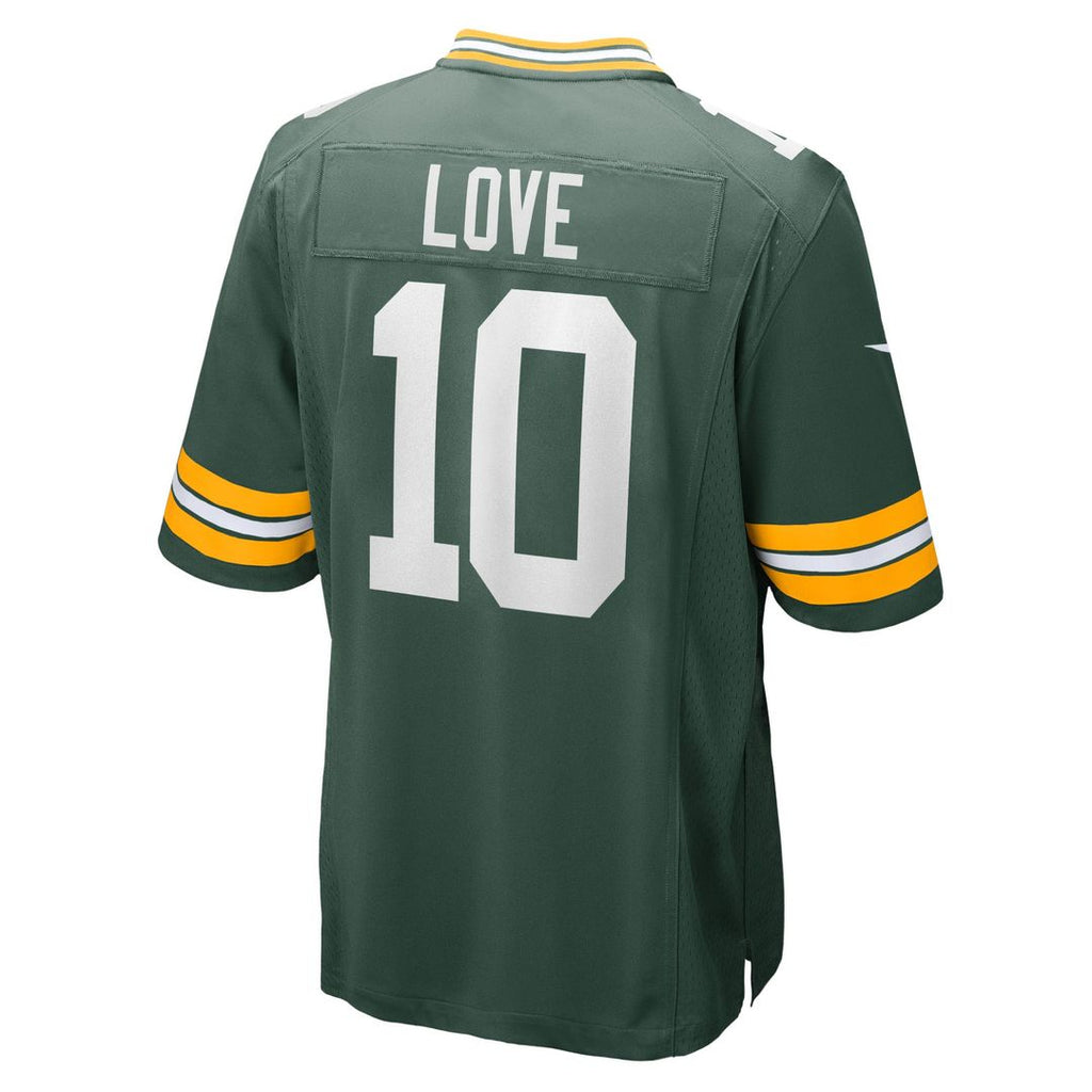 Love Green Bay Packers Player Game Jersey - Green