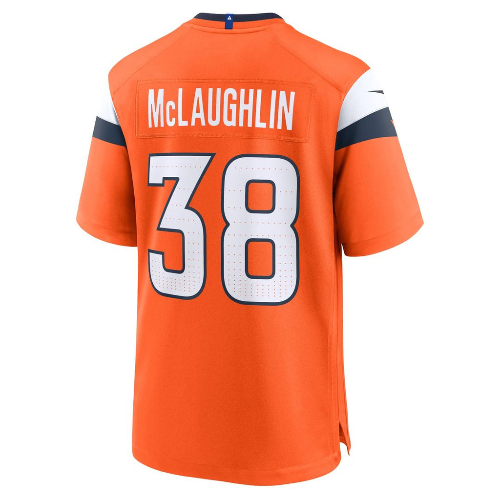 Jaleel McLaughlin Denver Broncos Game Jersey - White