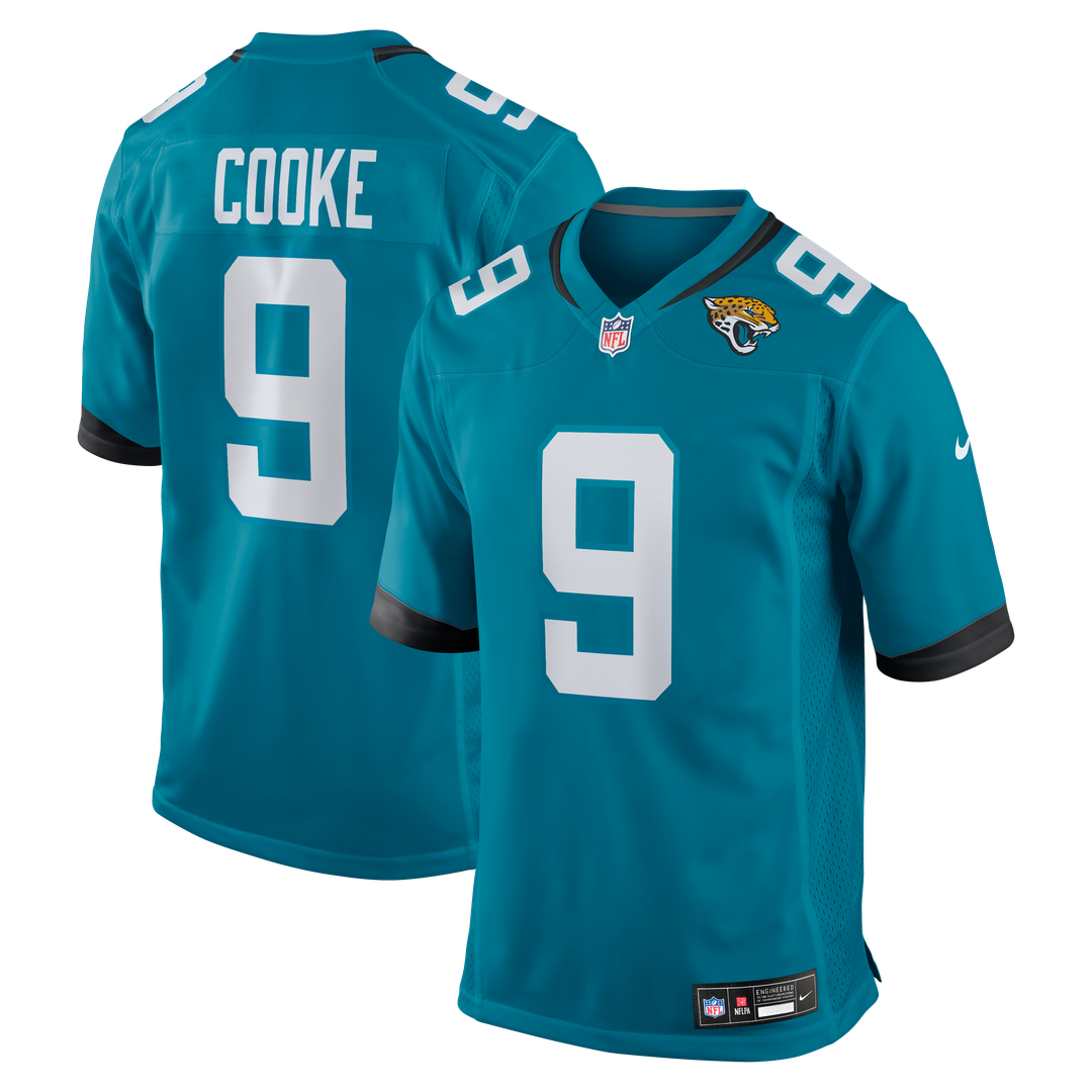 Logan Cooke Jacksonville Jaguars Game Jersey - Teal