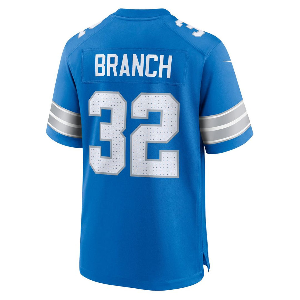 Brian Branch Detroit Lions Alternate Game Jersey - Black