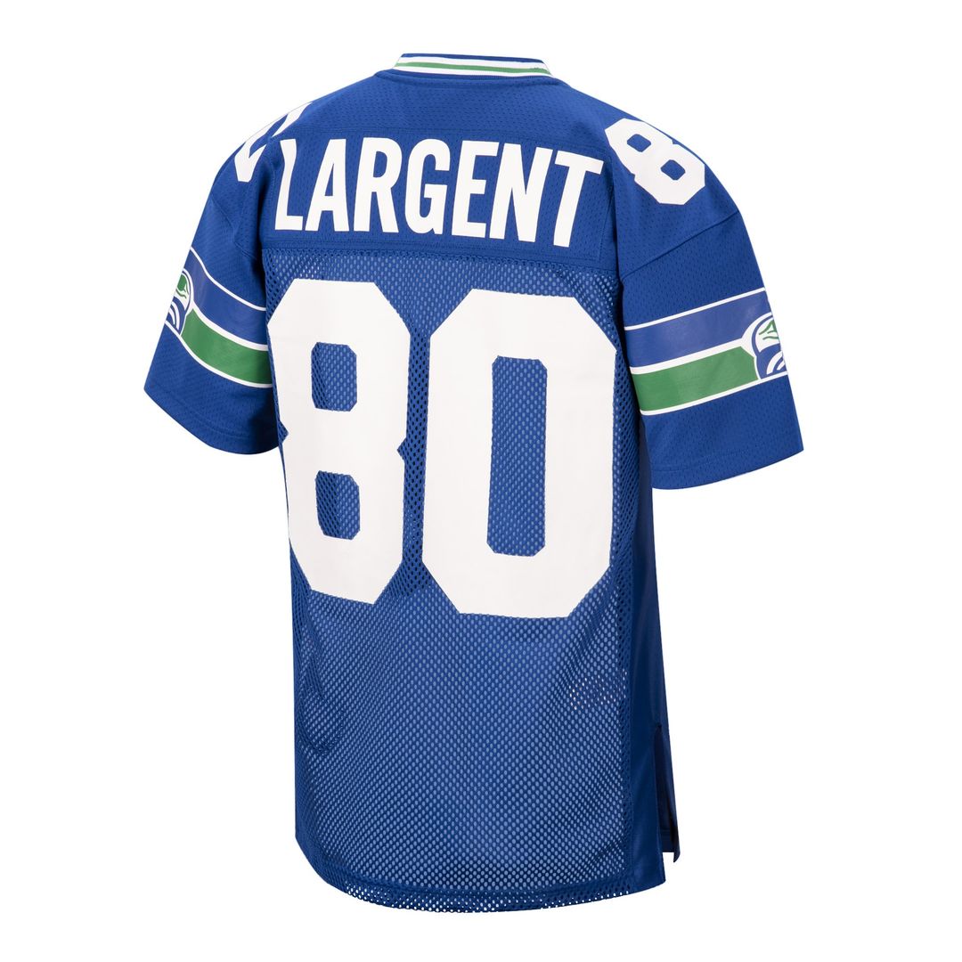 Steve Largent Seattle Seahawks 1985 Mitchell & Ness Authentic Throwback Retired Player Jersey - Royal