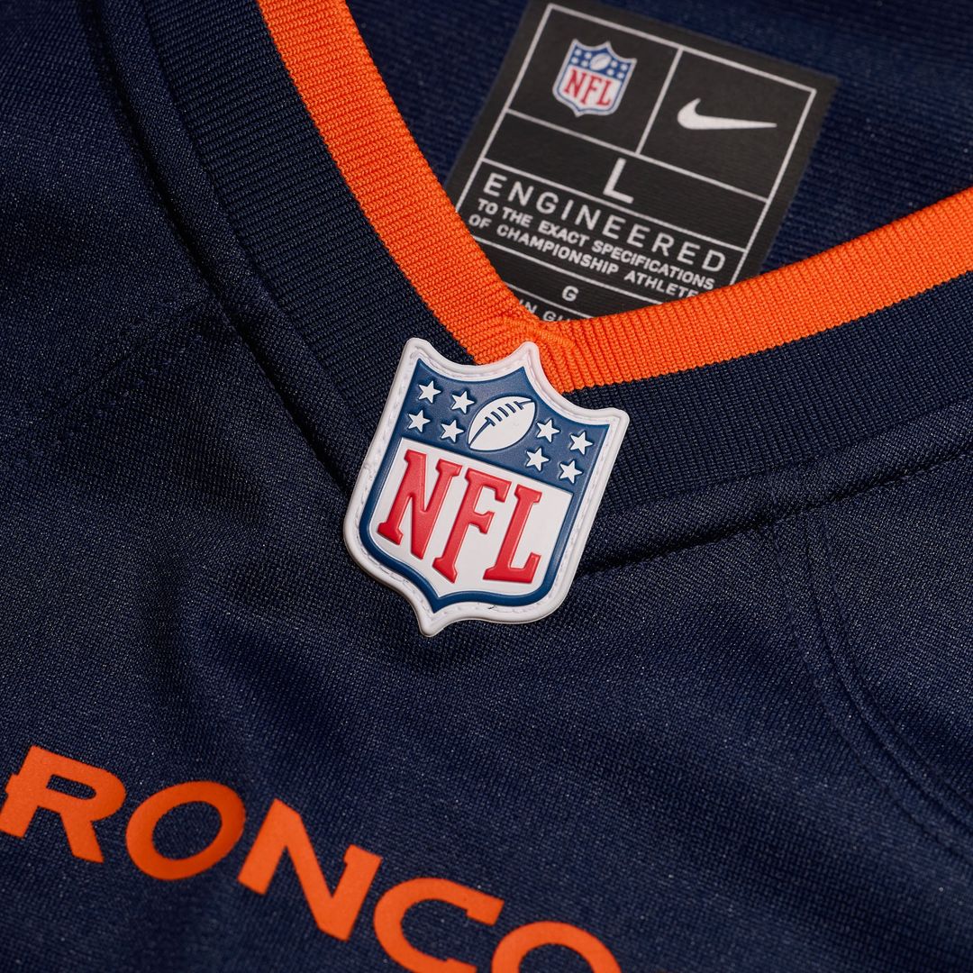 Jaleel McLaughlin Denver Broncos Game Jersey - White