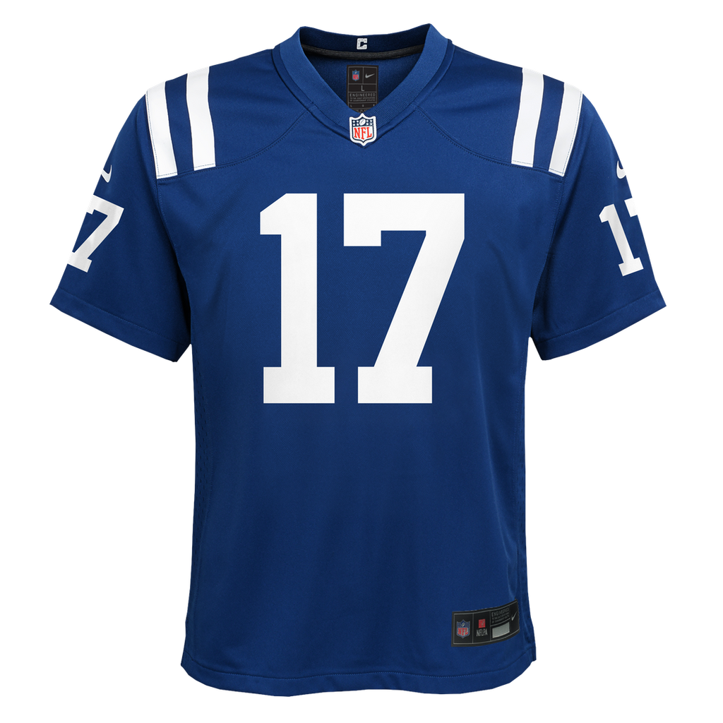 Daniel Jones Indianapolis Colts Youth Alternate 2 Game Jersey - Royal