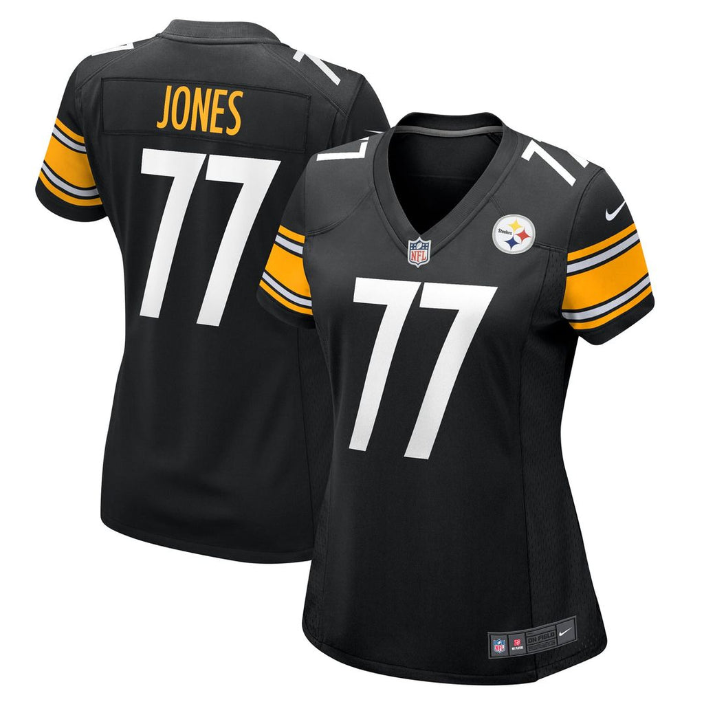 Broderick Jones Pittsburgh Steelers Women's Game Jersey - Black