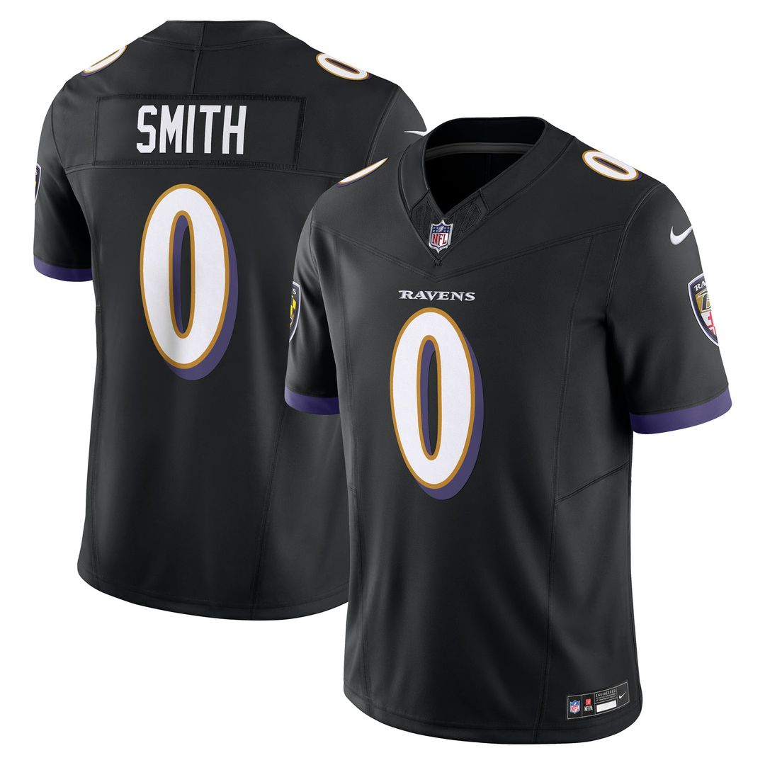 Roquan Smith Baltimore Ravens Alternate 2 Vapor F.U.S.E. Limited Jersey - Purple