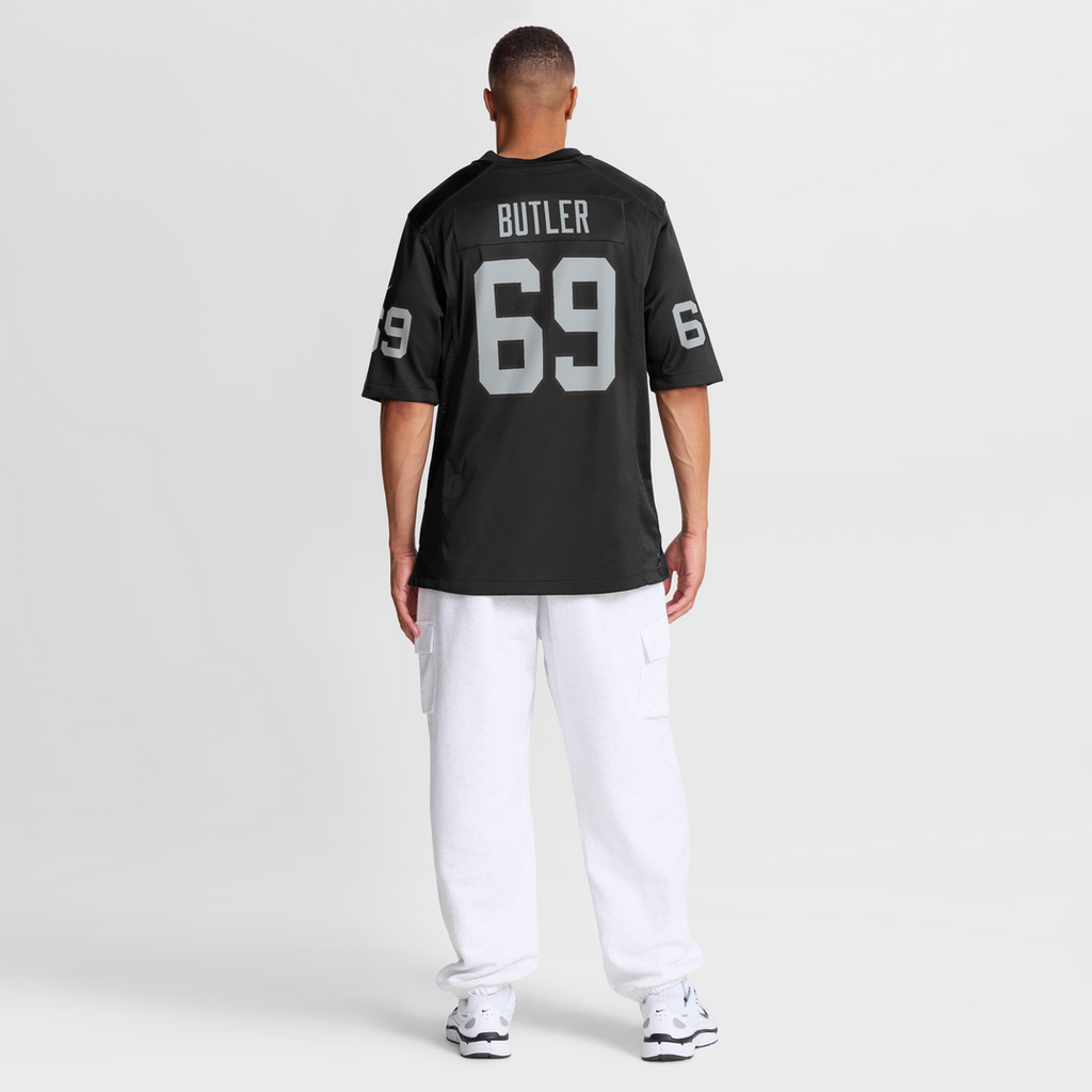 Adam Butler Las Vegas Raiders Team Game Jersey - Black