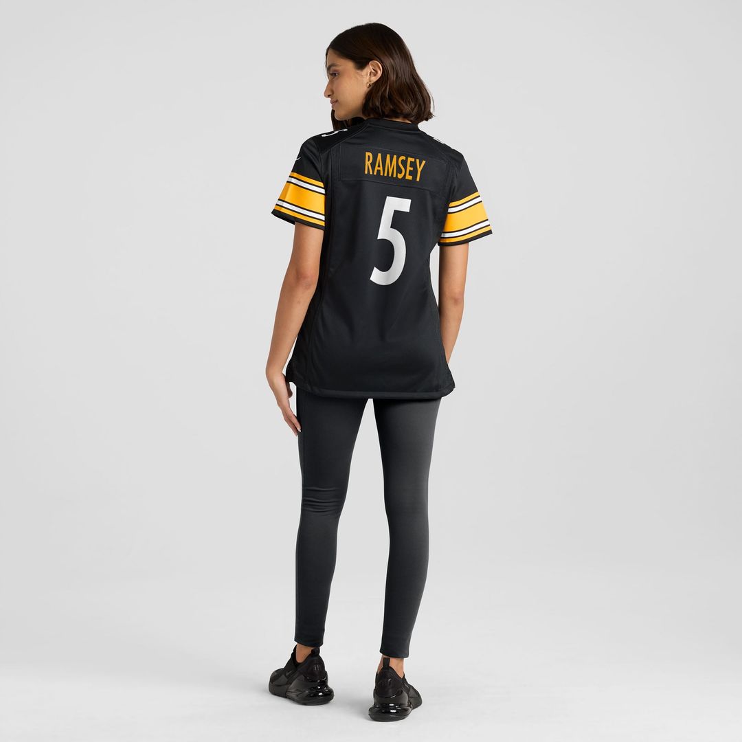 Jalen Ramsey Pittsburgh Steelers Women's Team Game Jersey - Black