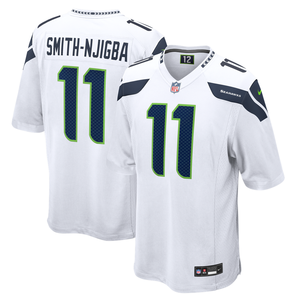 Jaxon Smith-Njigba Seattle Seahawks Game Jersey - White