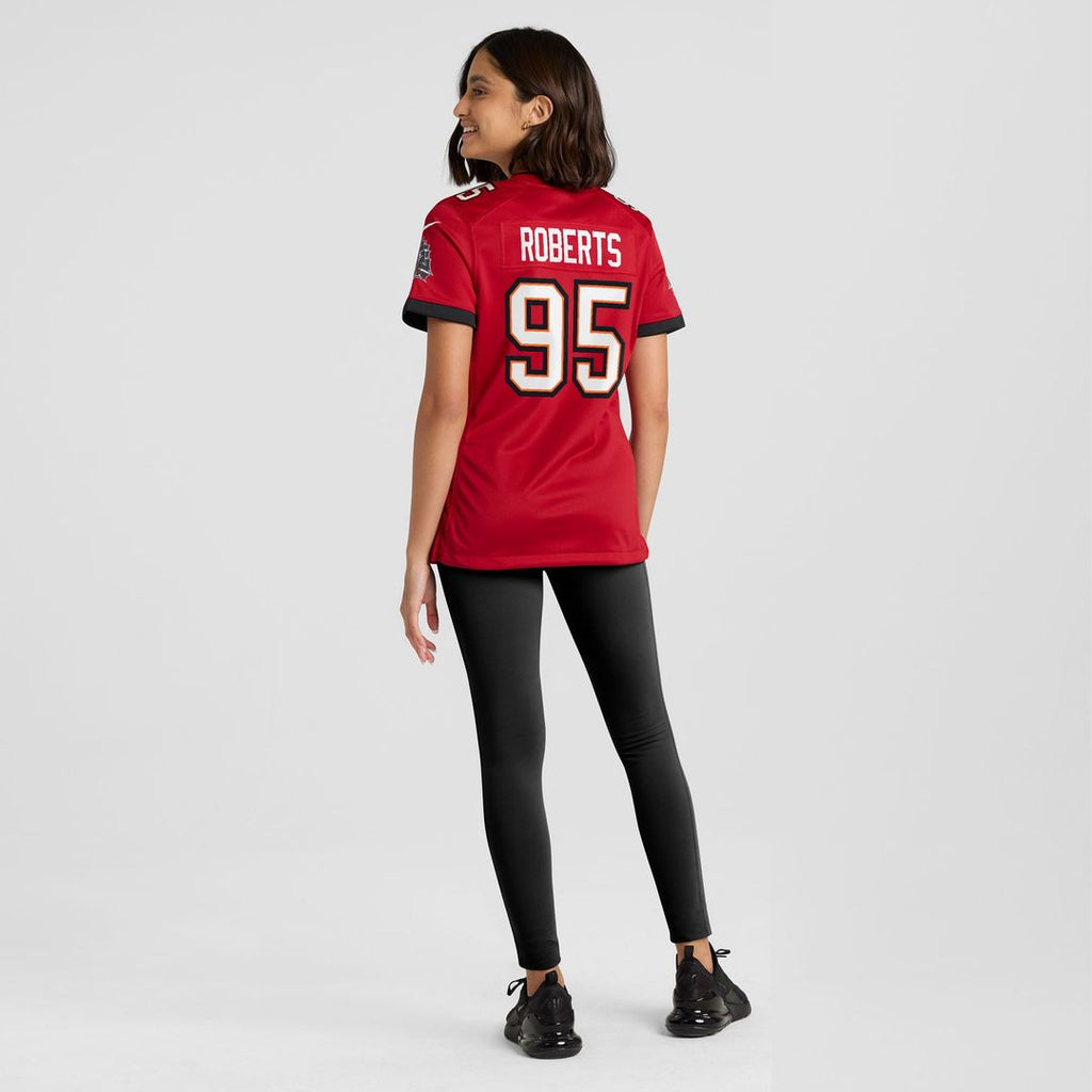 Elijah Roberts Tampa Bay Buccaneers Women's Team Game Jersey - Red