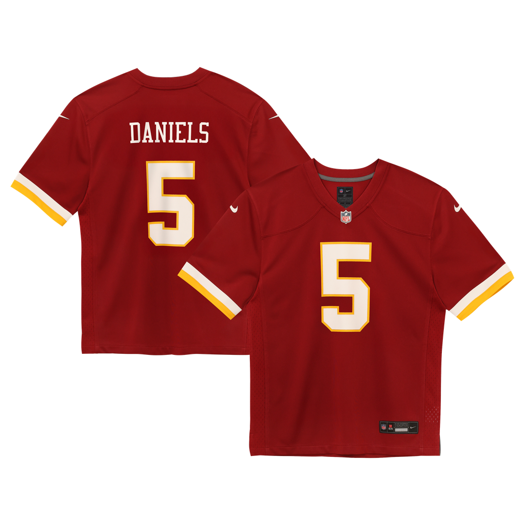 Jayden Daniels Washington Commanders Preschool Team Game Jersey - Burgundy