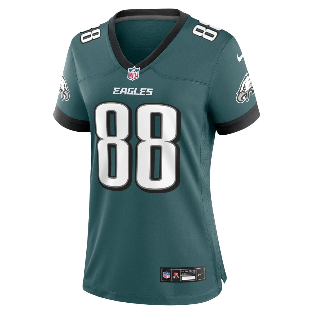 Dallas Goedert Philadelphia Eagles Women's Alternate Game Jersey - Black