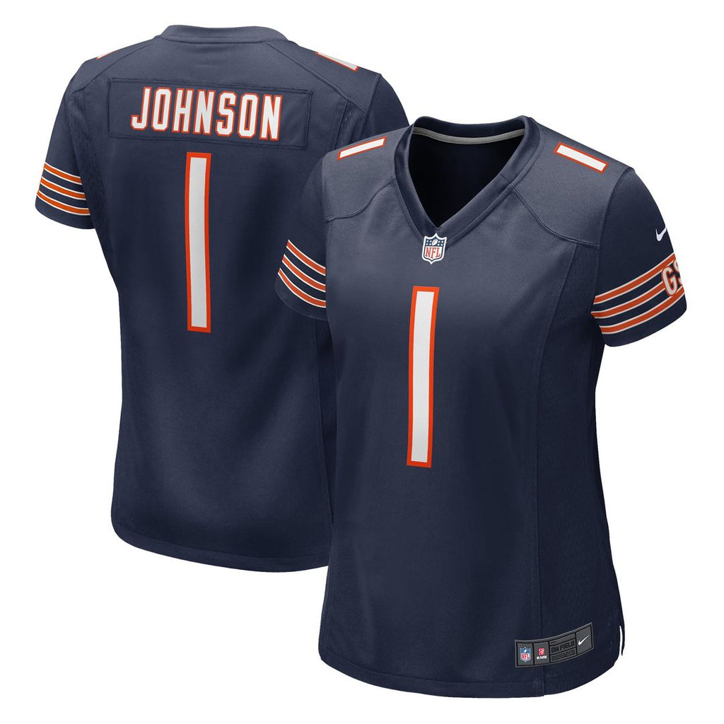 Jaylon Johnson Chicago Bears Women's Game Jersey - Navy